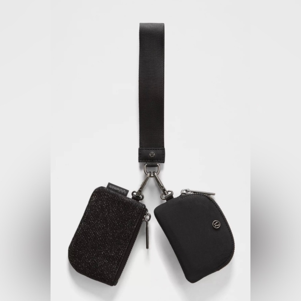 Lululemon Black Dual Pouch Bag